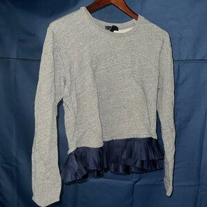 Perfect condition JCrew sweater with waist embellishments.